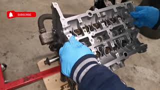 Ford focus 10 ecoboost cylinder head installation amp timing belt adjustment episode 3 [upl. by Kilam381]