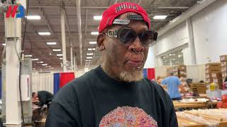 Dennis Rodman on Pippen and Jordan’s feud [upl. by Aliuqat]