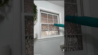 3 vs 20 Privacy window in bathroom  Decorative window film options  Affordable house makeover [upl. by Aidyn]