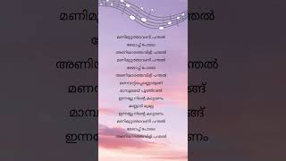 Manimuttathavanipanthal Dreams song lyrics trending [upl. by Notserp]