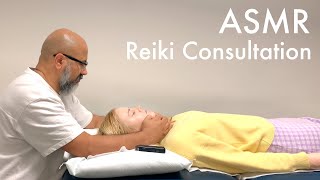 ASMR Reiki Consultation and treatment Unintentional ASMR Real person asmr [upl. by Cart]