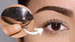 5 Ways to Curl Your Lashes WITHOUT a Curler [upl. by Janeen]