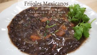 Como preparar frijoles negros con mucho sabor  how to prepare black beans with lot of flavor [upl. by Notsreik]