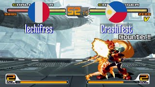 FT5 svcsplus lechifres FR vs CrashTest PH SNK vs Capcom Chaos Super Plus svc Fightcade Nov 6 [upl. by Anay507]