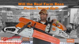 Which Stihl Chainsaw is the Farm Boss [upl. by Cargian940]