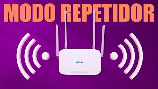 Como Configurar Qualquer Roteador como Repetidor WiFi TpLink [upl. by Flosser]