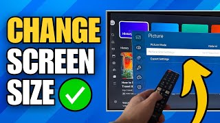 How To Change Screen Size on Samsung TV [upl. by Jacintha60]