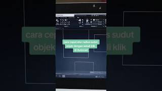 cara cepat pakai Fillet di Autocad tipsandtricks autocad arsitek [upl. by Halle]