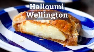 Halloumi Wellington med ölkokt lök [upl. by Michi438]