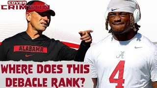 Where Does the Oklahoma LOSS Rank for Alabama  Alabama Football News  Cover Crimson Sunday [upl. by Edyak]