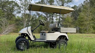 EZGO TXT Lift Kit Installed Quick And Easy Process [upl. by Pearlman]