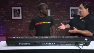 Synth Kitchen RD800  How to create custom Piano sound with Delvyn Brumfield [upl. by Eseeryt438]