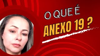 O que é ANEXO 19 [upl. by Kariotta]