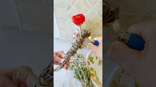 Homemade Herbs Incense amp Herb burning sticks 🌿 It’s amazing incense gardeningtips herbs [upl. by Rochkind]