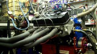 Alcohol injected 496 BBC 810hp Dyno run [upl. by Clementi322]