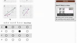 Construire la somme de deux vecteurs  Exercice [upl. by Enawyd]