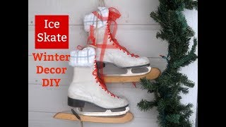 Ice Skate Decor DIY [upl. by Charlie]