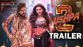 Pushpa 2  The Rule  Official Trailer  Allu Arjun Sreeleela  Sukumar  Rashmika  Fahadh Faasil [upl. by Heidi]