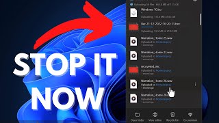 How to Stop Windows 11 from Saving Files to OneDrive  Permanent Fix [upl. by Nekcarb]