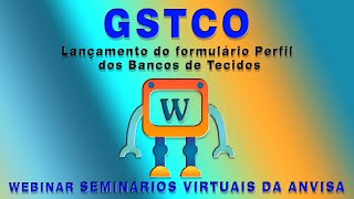 Lançamento do formulário Perfil dos Bancos de Tecidos [upl. by Phyl805]