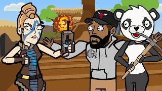 Original Fortnite Animation  The Storm ft Daequan  The Squad Season 2 [upl. by Ida]