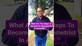 Steps to Become an Optometrist in Australia Shorts Optometrist OCANZExam trending [upl. by Takashi442]