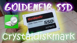 GoldenFir SSD Review  CrystalDiskMark [upl. by Annaer]