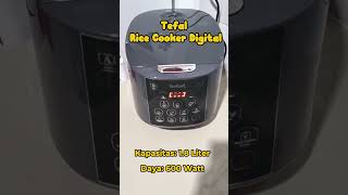 Tefal Rice Cooker Digital  Penanak Nasi  Magic Com  RK736  18L ricecooker [upl. by Alakcim949]