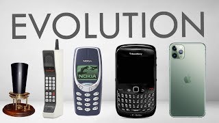 Evolution of Phones  1876  2020 [upl. by Oibesue]