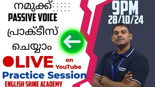 Passive Voice Practice Session [upl. by Nirok435]