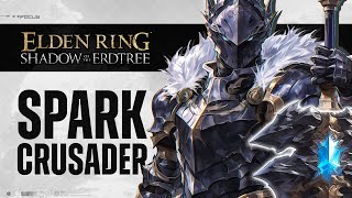 How To Make The Best Spark Crusader Build OP Ancient Meteoric Ore Greatsword Build  Elden Ring DLC [upl. by Consuelo]