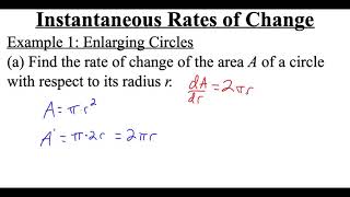 341 Instantaneous Rates of Change [upl. by Elleiad167]