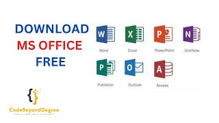 How To Download Microsoft Office  MS Office Download And Install [upl. by Oicnerolf]