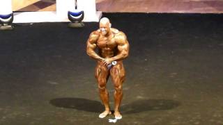 Martin Kjellstrom  Competitor No 2  Prejudging  Arnold Classic Europe 2011 [upl. by Dearborn]