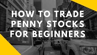 How To Trade Penny Stocks For Beginners [upl. by Noyar559]