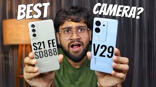 vivo V29 5G vs Samsung S21 FE SD88 Full Comparison ⚡ Best Camera Phone Under 30K 😱 [upl. by Liagibba]