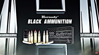 Hornady® BLACK™ Ammunition [upl. by Allehs266]