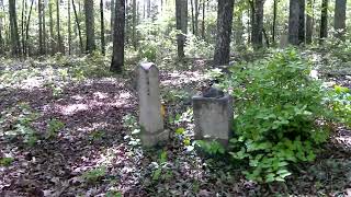 PreRevolutionary War Era Burnt Meeting House Cemetery Children [upl. by Lleryd]