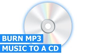 How to burn MP3 to an Audio CD for any CD player amp car stereo using Windows Media Player [upl. by Rogers]