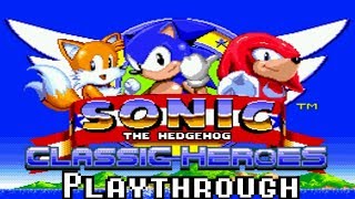 TAS Sonic Classic Heroes  Speedrun as Team Sonic [upl. by Neral331]