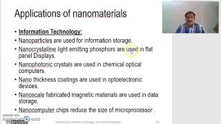 511 Applications of nanomaterials [upl. by Dnalyar]