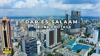 Dar es Salaam Aerial View  Tanzania 2021  4K EPIC DRONESHOTS [upl. by Noseyt549]