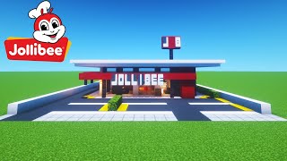 Minecraft Tutorial How To Make A Modern Jollibee quot2021 City Buildquot [upl. by Punke]