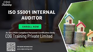 Master ISO 55001 Internal Auditor Course with CDG Training Private Limited  Get Course Link Below [upl. by Fronniah]