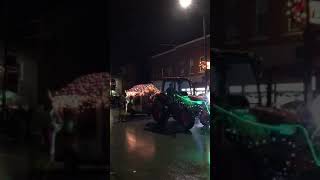 2018 Linesville Lighted Tractor Parade [upl. by Nytsirt]