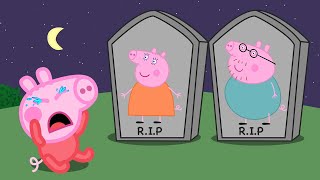 Mom and dad Peppa dont want to be alone in this world  Peppa Pig Funny Animation [upl. by Annawoj371]