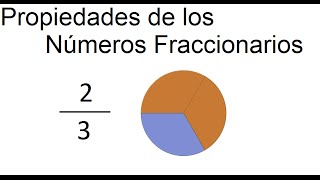 Propiedades de los Números Fraccionarios [upl. by Nimrac]