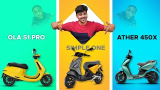 Ola S1 vs Ather 450X  Which is the better electric scooter in the city  PowerDrift [upl. by Ulrich]