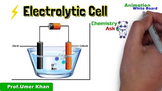 Electrolytic Cell  Anode and Cathode  Chemistry ask [upl. by Tasha]