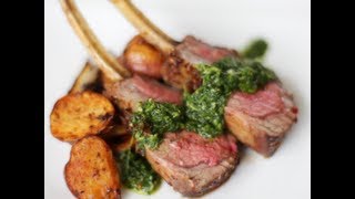 Come preparare un carrè di agnello con salsa alla menta  videoricetta per Pasqua [upl. by O'Driscoll]